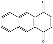 1,4-Anthraquinone Structure