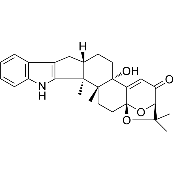 Paspalinine Structure