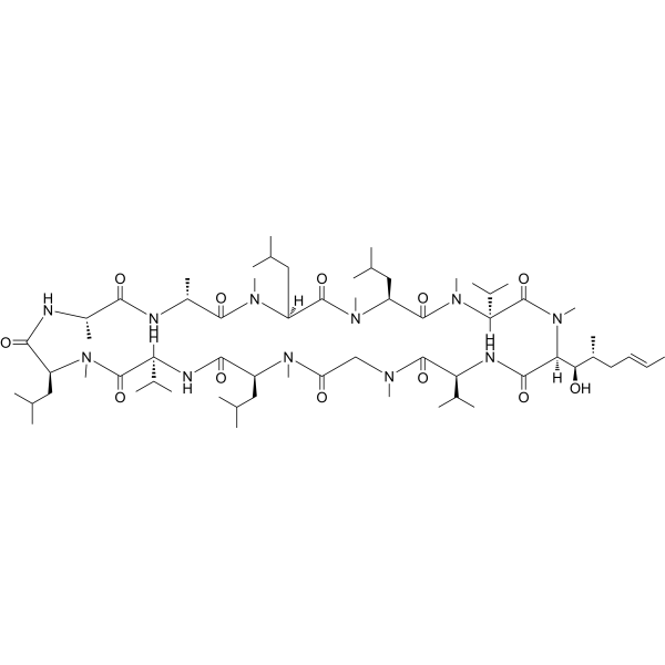 Cyclosporin D Structure