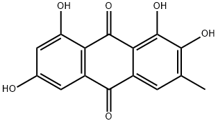2-Hydroxyemodin ( Alaternin) Structure