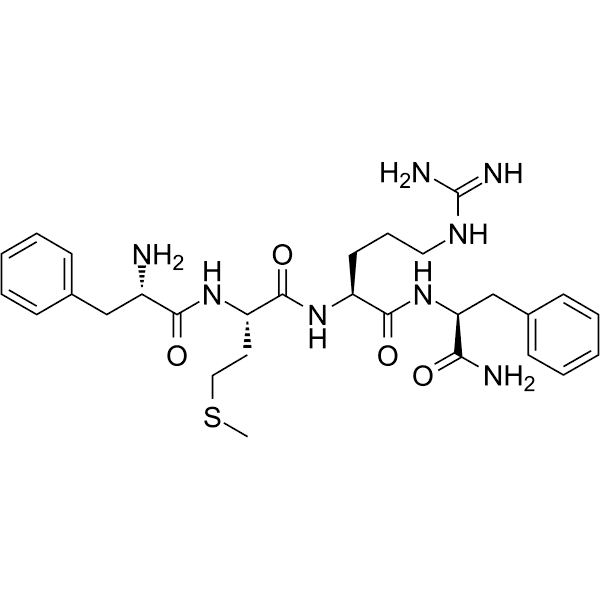 Phe-Met-Arg-Phe, amide Structure