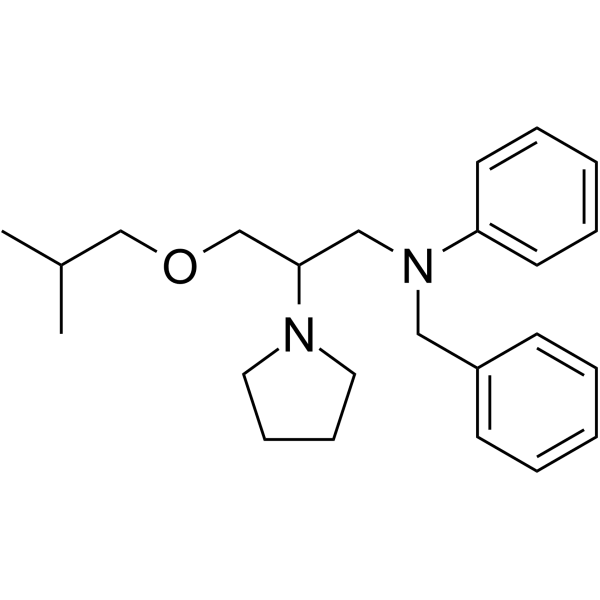 Bepridil Structure