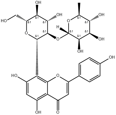 Vitexin 2''-O-rhamnoside Structure