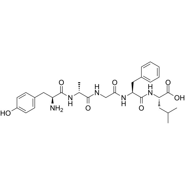 [D-Ala2]leucine-enkephalin Structure