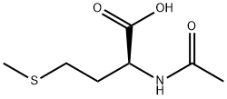 N-Acetyl-L-methionine Structure