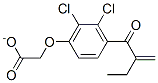 Ethacrynate Sodium Structure