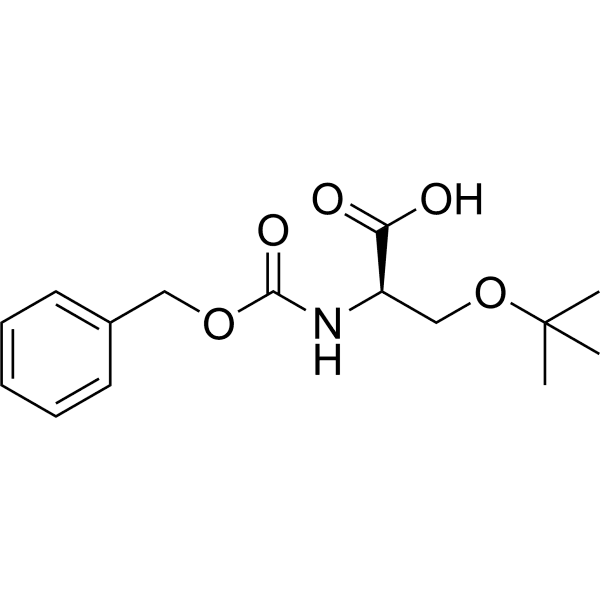 Z-D-Ser(TBu)-OH Structure