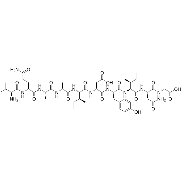 Acyl Carrier Protein (ACP) (65-74) Structure