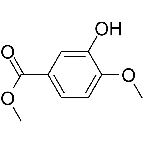 Methyl isovanillate Structure