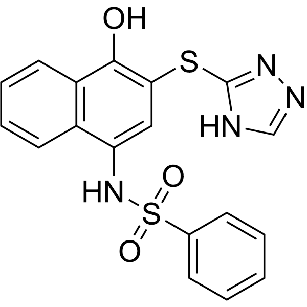 Sirt1/2-IN-2 Structure