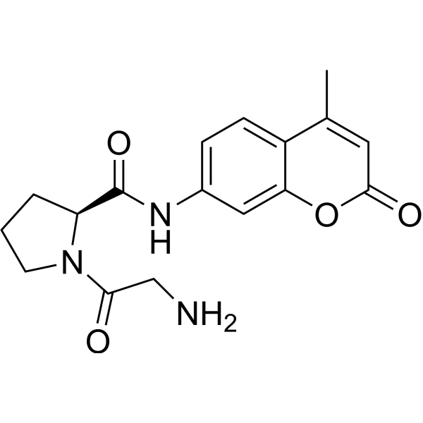 Gly-Pro-AMC Structure