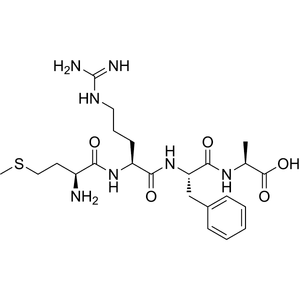 Met-Arg-Phe-Ala Structure