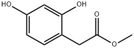 Methyl 2,4-dihydroxyphenylacetate Structure