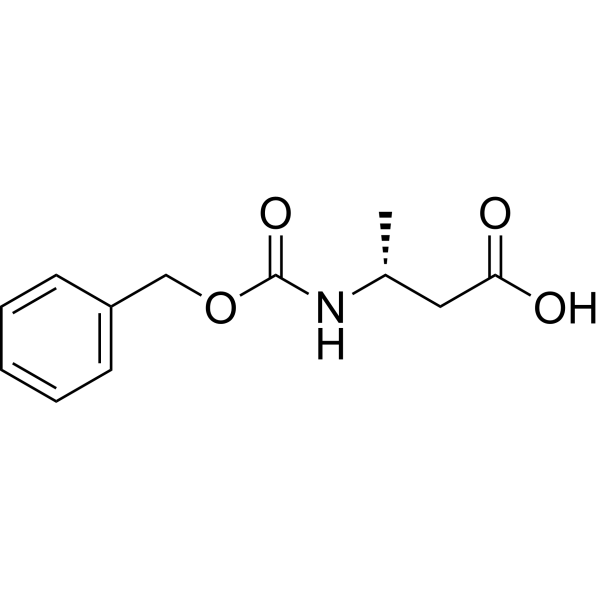 Z-β-D-HomoAla-OH Structure