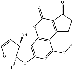 Aflatoxin M1 Structure