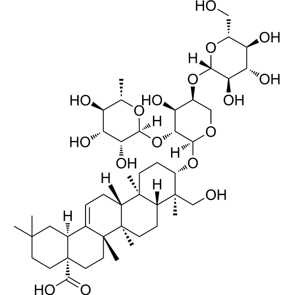 Pulsatilla saponin D Structure