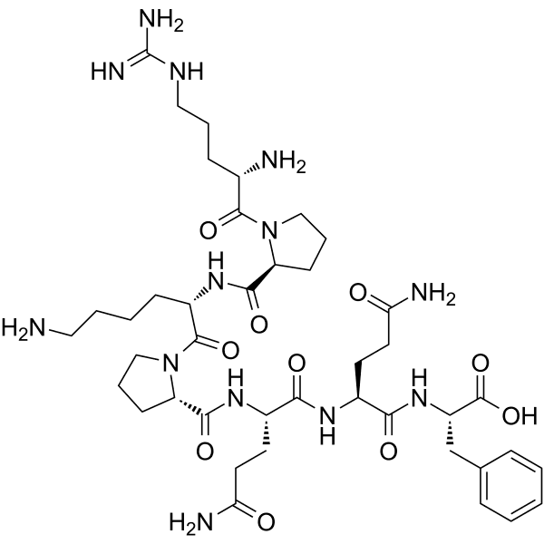 Substance P(1-7) Structure