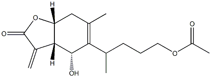 1-O-Acetyl britannilactone Structure