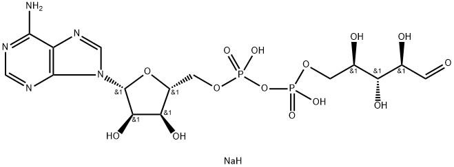 Adenosine 5′-diphosphoribose sodium Structure