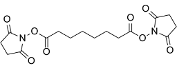 DSS Crosslinker (Disuccinimidyl suberate) Structure