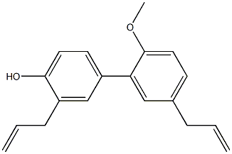 2-O-Methylhonokiol Structure