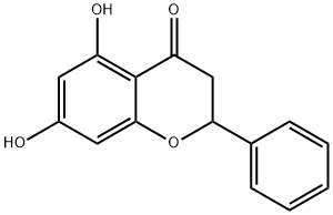 (±)-Pinocembrin Structure