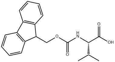 Fmoc-L-Val-OH Structure