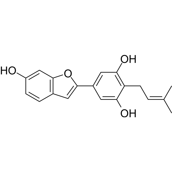 Moracin C  Structure