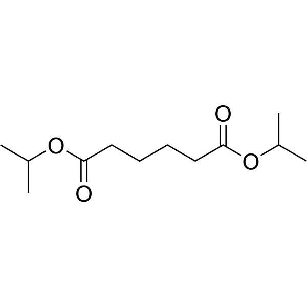 Diisopropyl adipate Structure