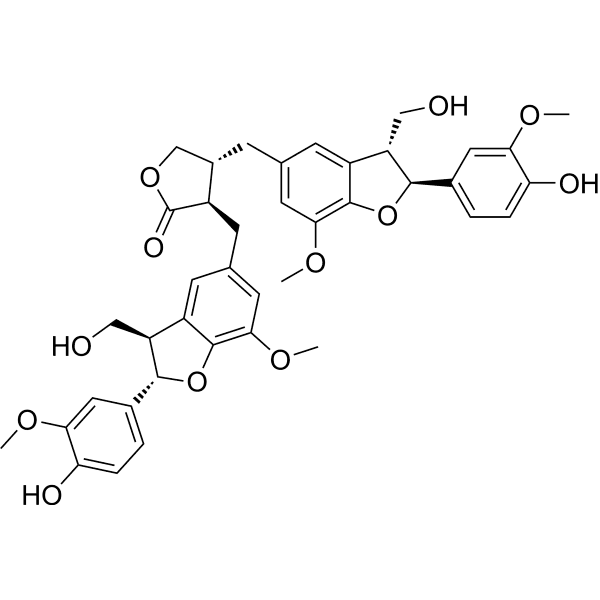 Lappaol F Structure