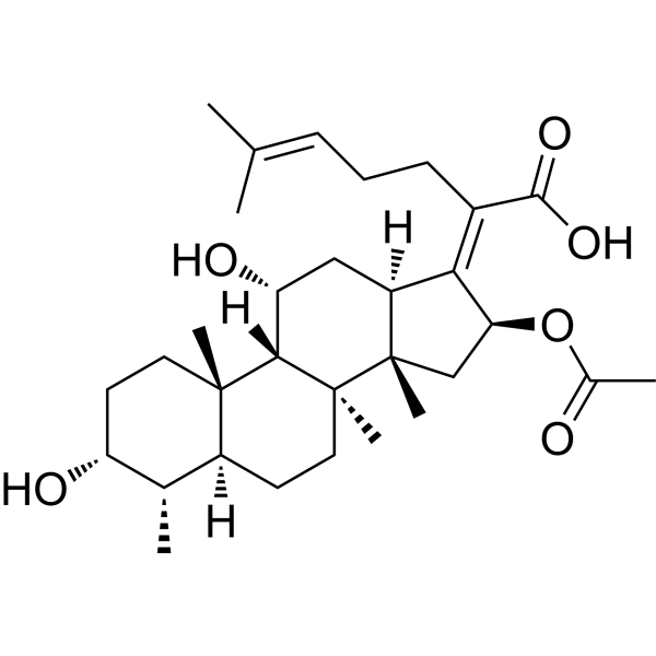 Fusidic acid Structure