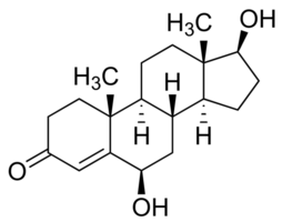 6β-Hydroxytestosterone Structure