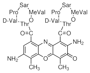 7-Aminoactinomycin D Structure