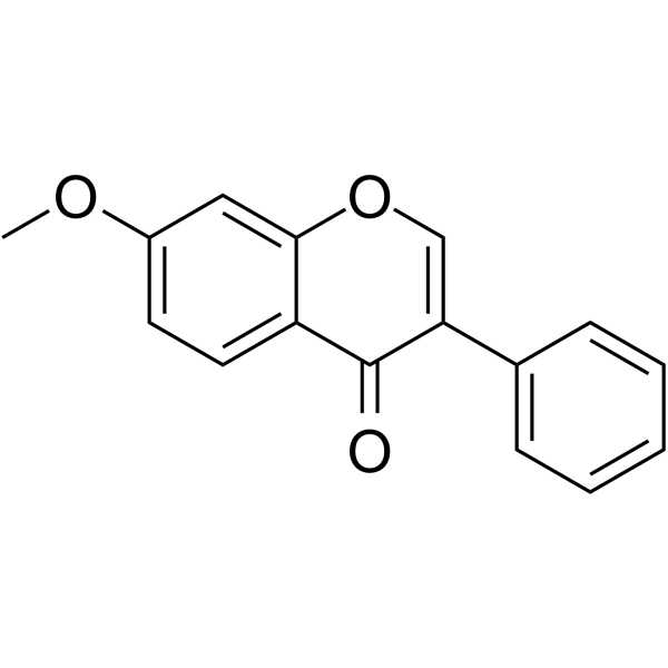 7-Methoxyisoflavone Structure