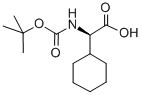 Boc-D-Chg-OH Structure