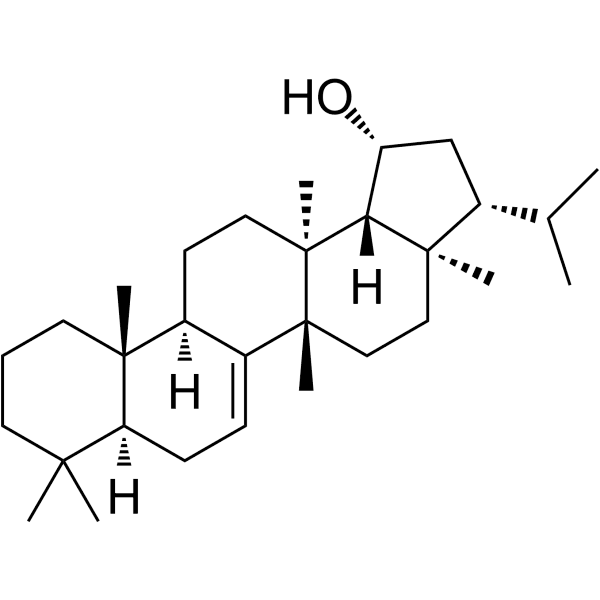 Fern-7-en-19α-ol Structure