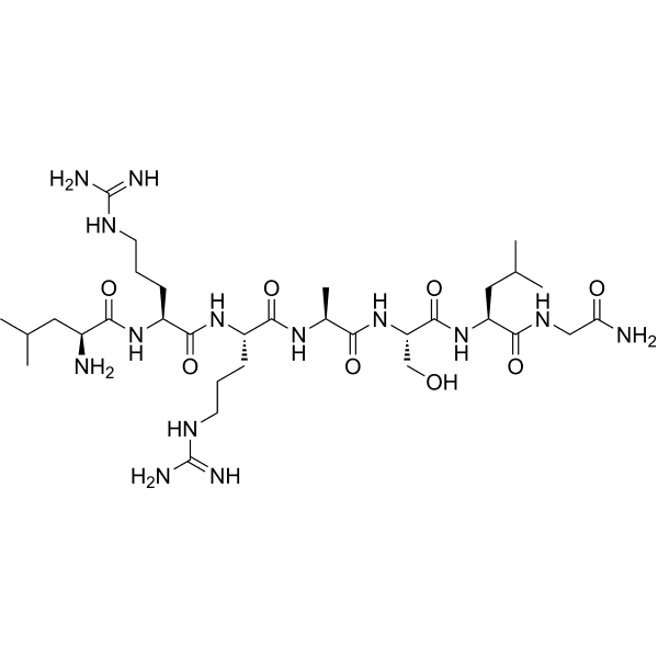 Kemptide (amide) Structure