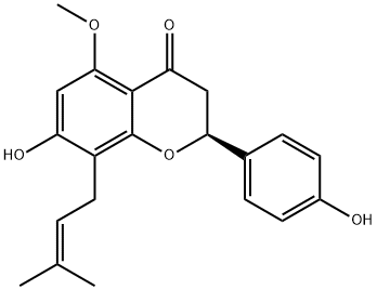 Isoxanthohumol Structure