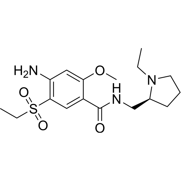 (S)-Amisulpride Structure