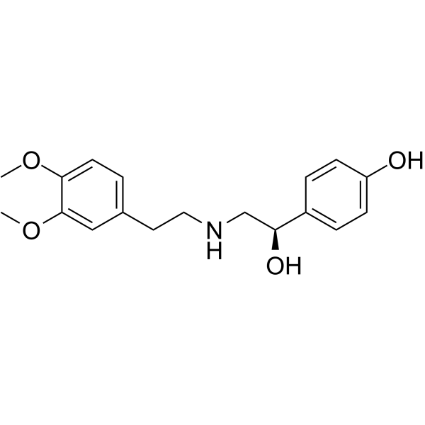 Denopamine Structure