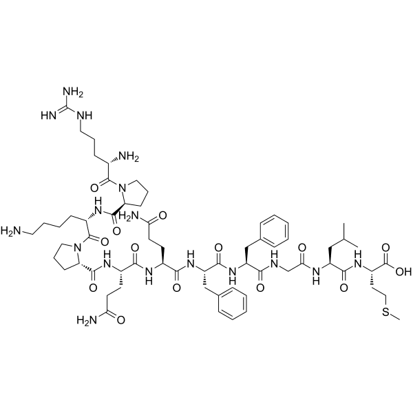 Substance P, Free Acid Structure