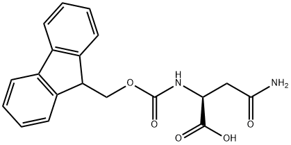 Fmoc-Asn-OH Structure