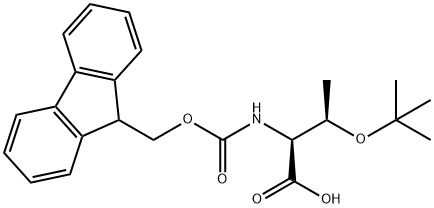 Fmoc-Thr(tBu)-OH Structure