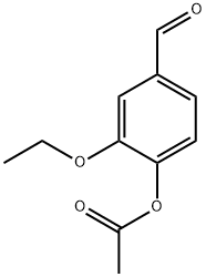 Ethyl vanillin acetate Structure