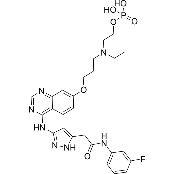 Barasertib Structure