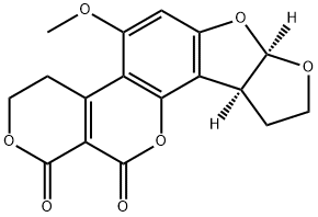 Aflatoxin G2 Structure