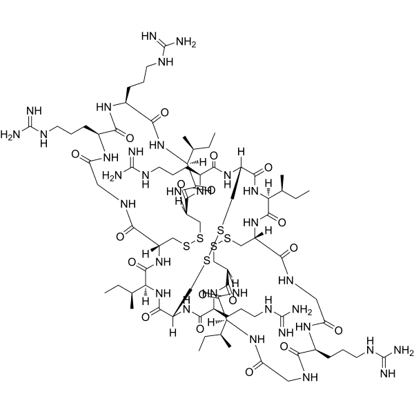 Retrocyclin-2 Structure