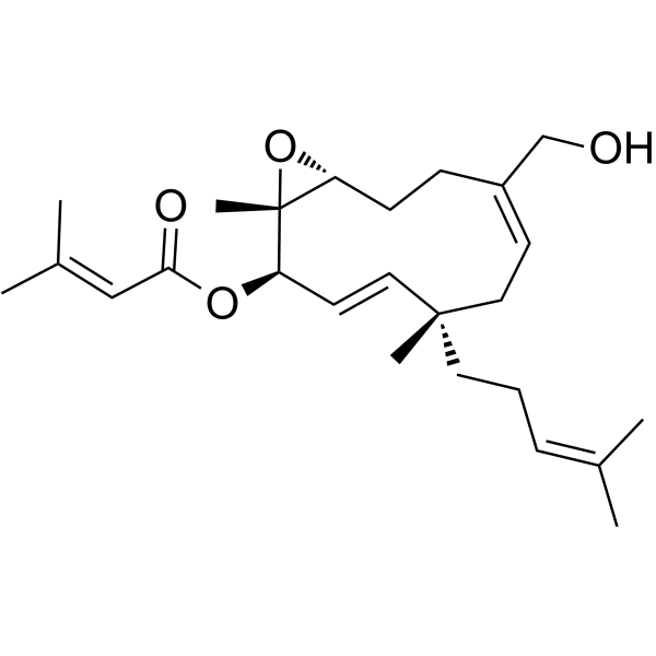 Vibsanin A  Structure