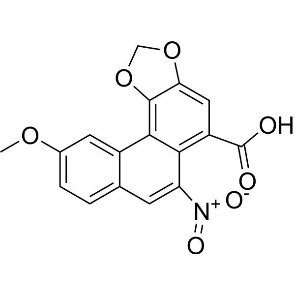 Aristolochic acid III Structure