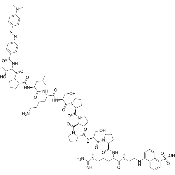 Calpain substrate Structure